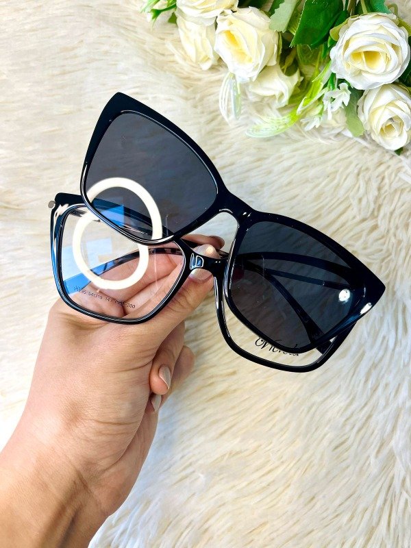 Producto - Total black tr90 / metal + cristales blue cut AR stock