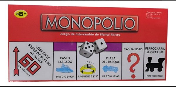Producto - JUEGO DE MESA MONOPOLIO
