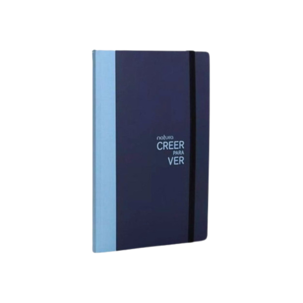 Producto - Cuaderno A5 Anotador Creer para Ver con banda elástica