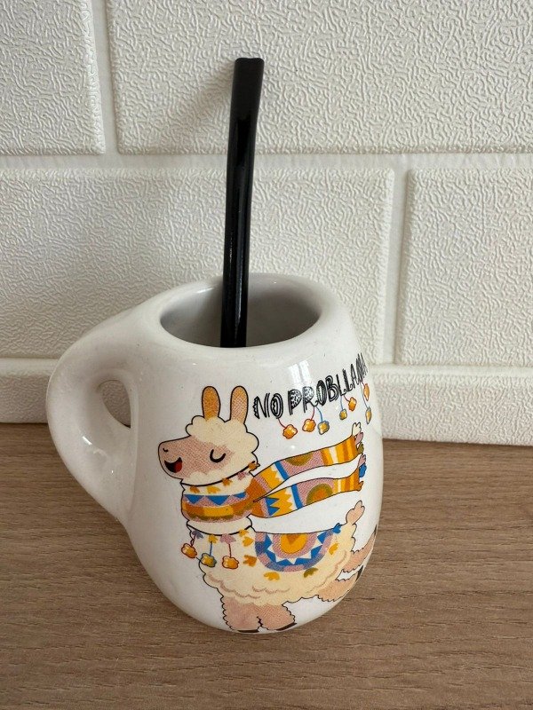 Producto - Mate con asa KEERLLAMA