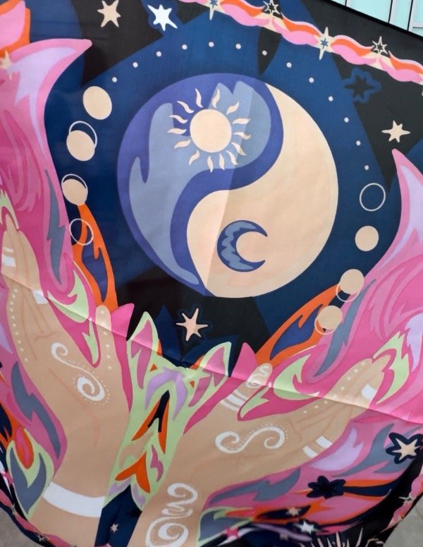 Producto - PAÑUELO MANOS AZUL