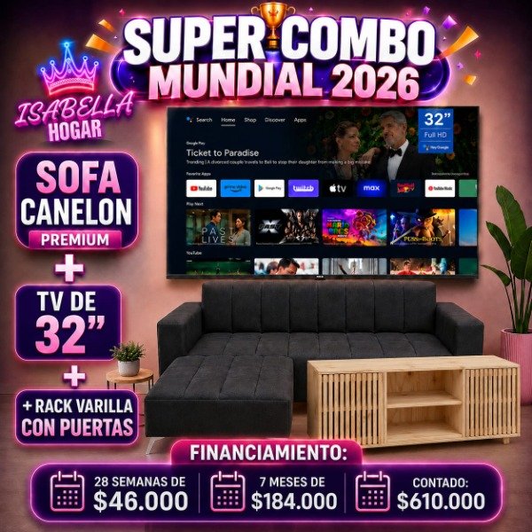 Producto - COMBO MUNDIAL 4