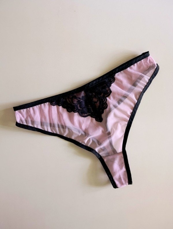 Producto - Less microtul rosa S/M