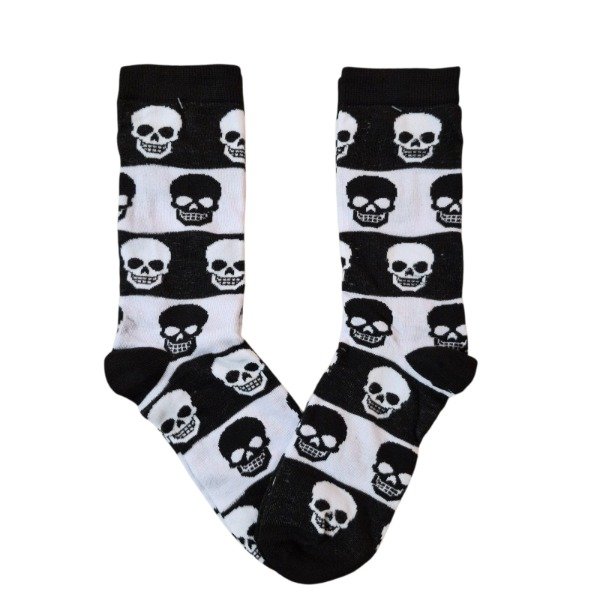 Producto - Calaveras blanco y negro