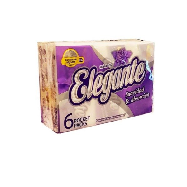 Producto - 9817 PAÑUELOS ELEGANTE X 6 DOBLE HOJA