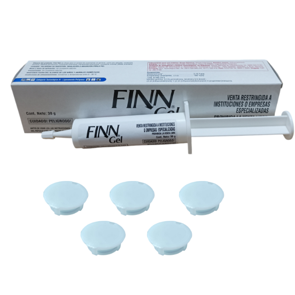 Producto - Finn Gel Cucarachas 30g  + 5 Portacebos