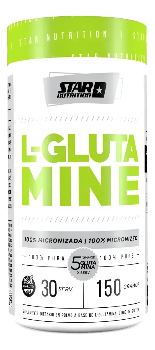 Producto - L-Glutamine 150gr - STAR NUTRITION sin sabor