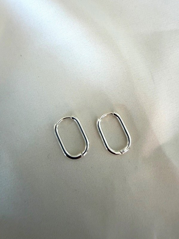 Producto - Argollas ovaladas finas (par)