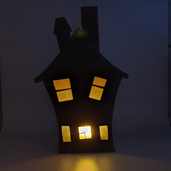 Producto - Casita embrujada con luz