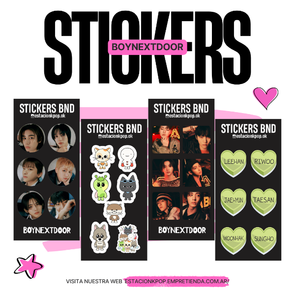 Producto - STICKERS BOYNEXTDOOR