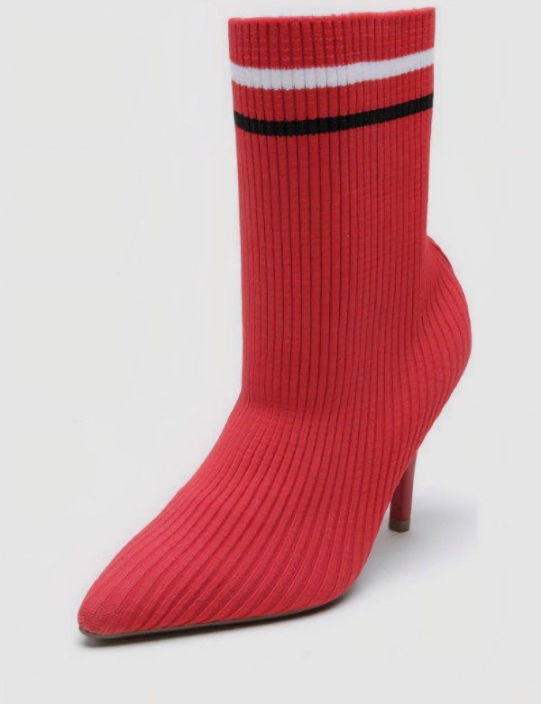 Producto - Bucaneras rojas stilet liquidación