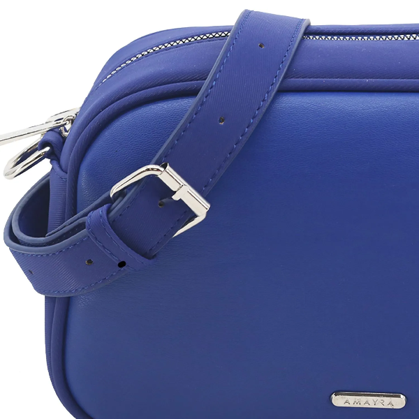 Producto - Bandolera eco cuero azul - 2