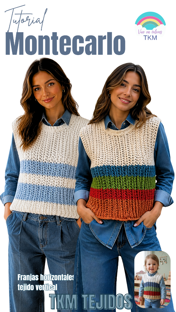 Producto - Chaleco crochet Montecarlo