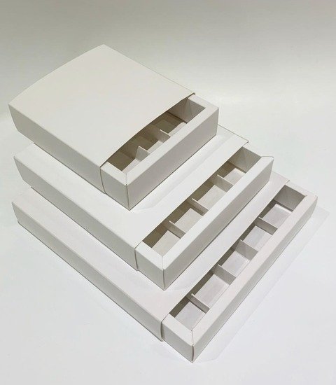 Producto - Caja Bombon Fosforera   - BLANCO C/DIVISOR (ELEGIR PRODUCTO)