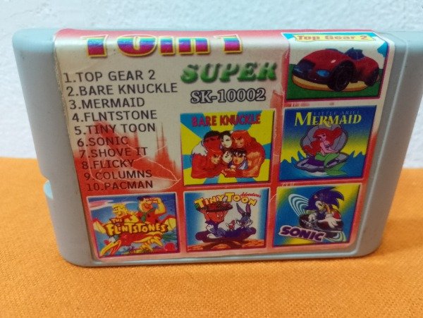 Producto - Super 10 en 1 - Sega Genesis (2000)