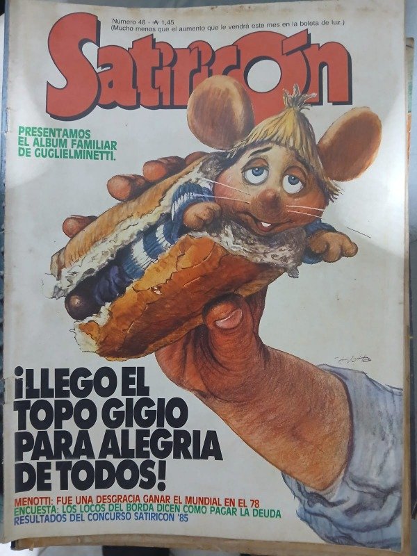 Producto - REVISTA SATIRICON N 48