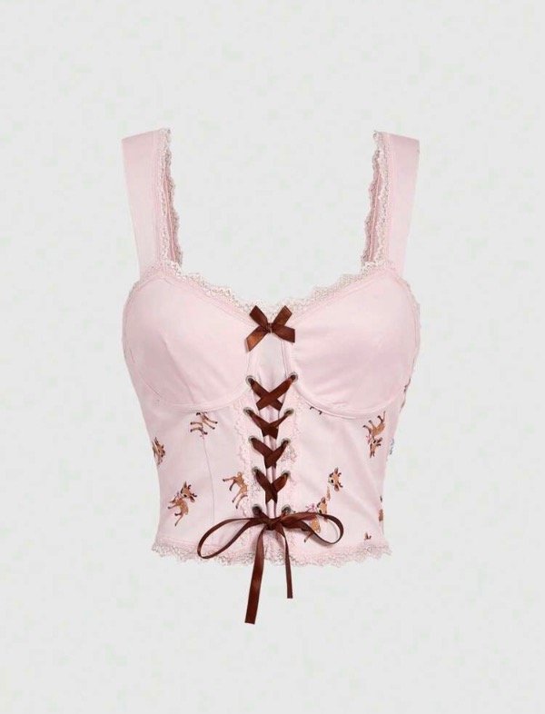 Producto - Topsito pretty estilo coquette
