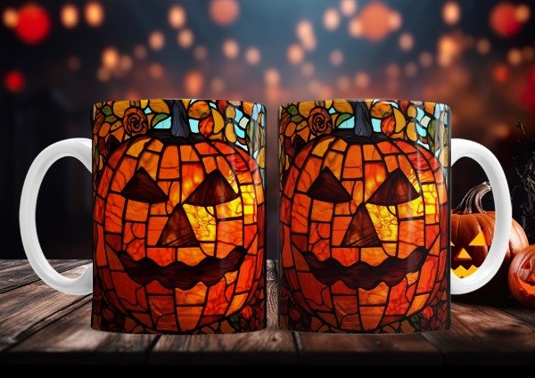 Producto - HALLOWEEN CALABAZA EFECTO GLASS COD 1533