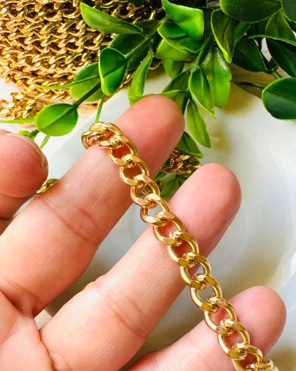 Producto - CADENA TORZADA REFORZADA ORO 8MM