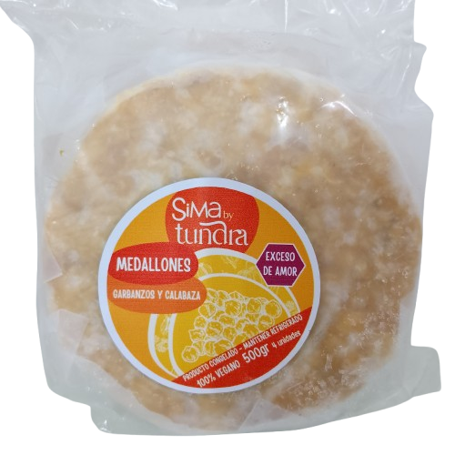 Producto - HAMBURGUESAS GARBANZO CALABAZA SIMA x 4