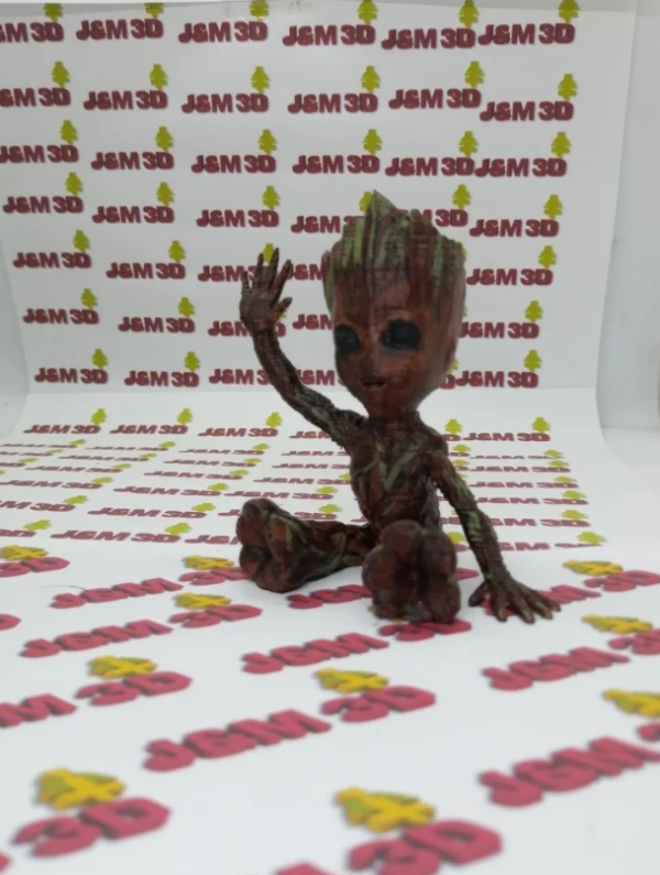 Producto - Baby Groot 10cm Figura Guardianes De La Galaxia!! 3d