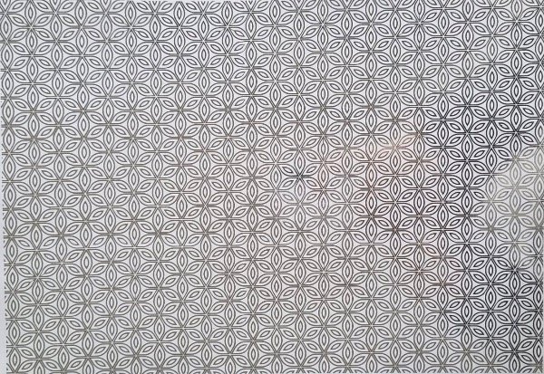Producto - Fondo blanco Foil plateado 60