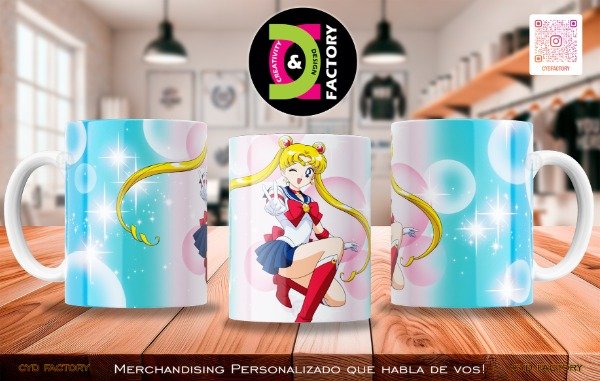 Producto - Taza - Anime - Sailor Moon - TZ-RT-BL-11OZ-149-ANM-SM