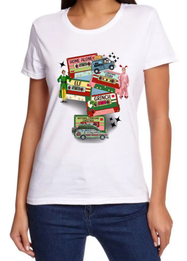 Producto - Remera Mujer Pelis Navidad