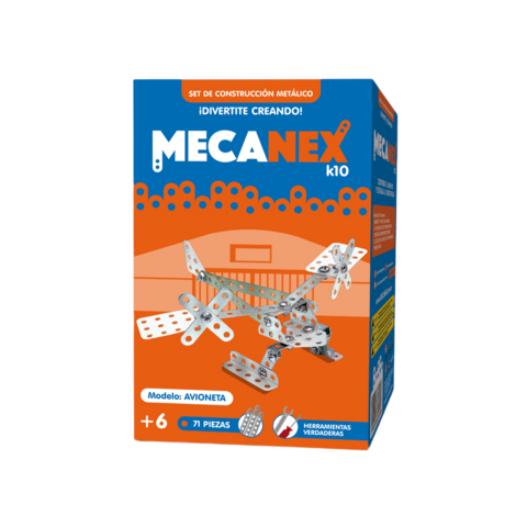 Producto - Mecanex Modelo Avioneta 71 piezas