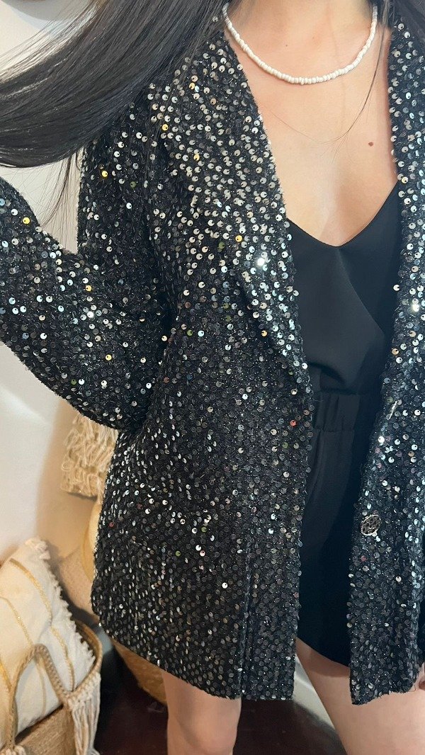 Blazer Zari Lentejuelas