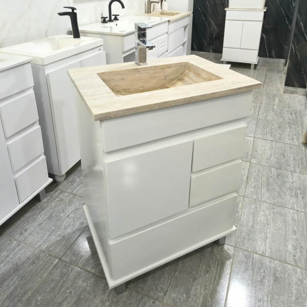 Producto - Vanitory Bariloche new 60cm (Travertino)
