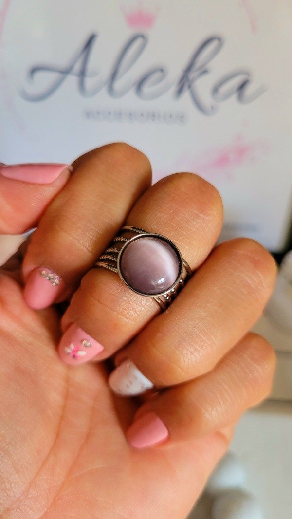 Producto - Anillo regulable redondo de acero quirúrgico - 8