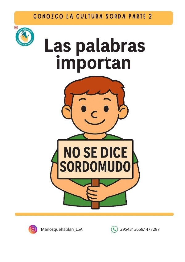Producto - CULTURA SORDA PARTE 2 y 3
