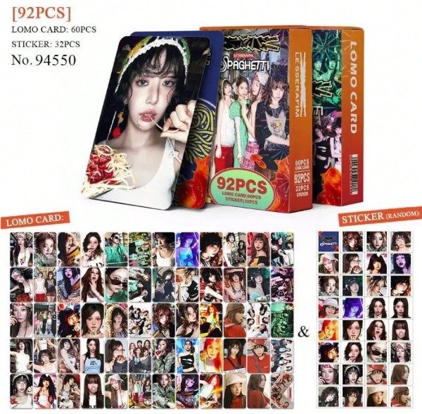 Producto - Lomo Cards Le Sserafim Spaghetti2