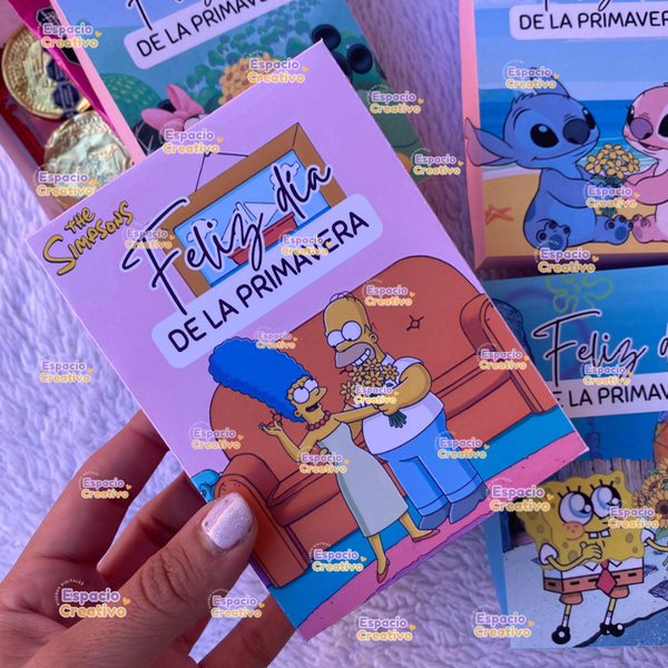 Producto - Cajas día de la primavera mod 2