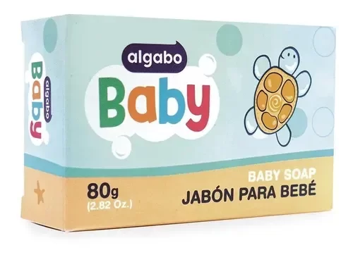 Producto - JABON EN BARRA ALGABO BABY - 80G