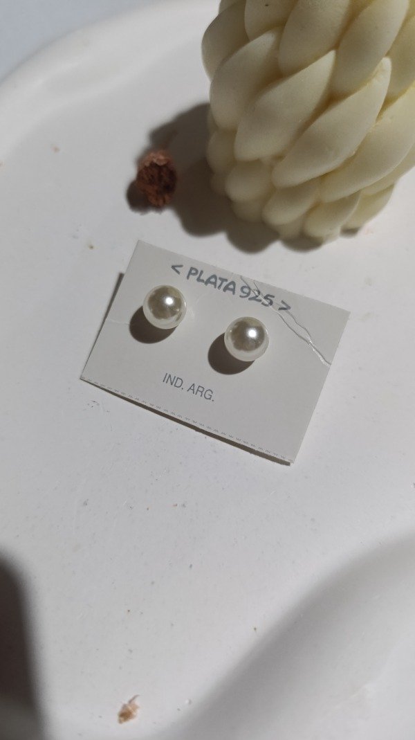 Producto - Aro Pasante perla mediana