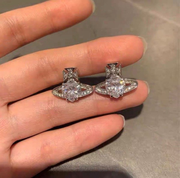 Producto - Aros Vivienne Westwood Heart Crystal