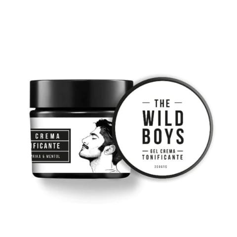 Producto - GEL CREMA TONIFICANTE THE WILD BOYS CON PAPRIKA y MENTOL - 200GRS