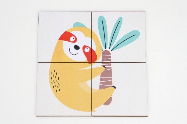 Producto - ROMPECABEZAS 4 PIEZAS KOALA AMARILLO