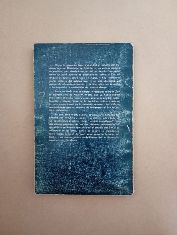 Producto - El camino del zen - Alan W Watts - Sudamericana 1975 - 1