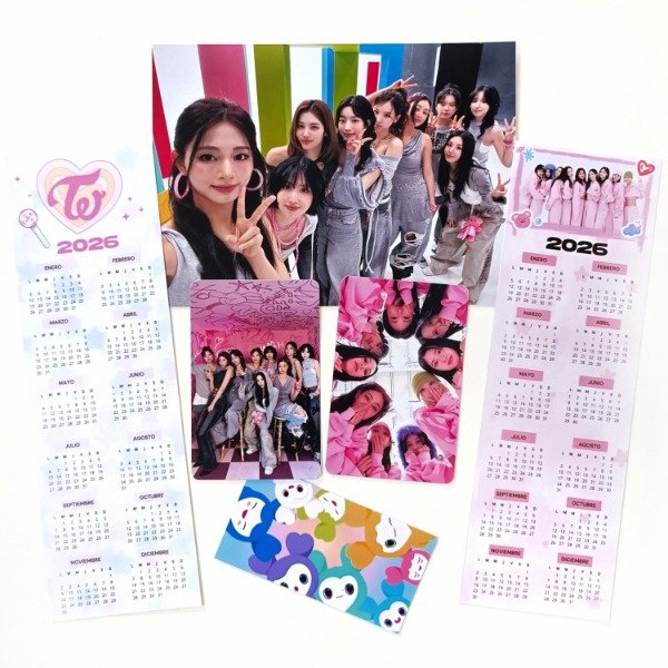 Producto - CALENDARIO 2026 TWICE