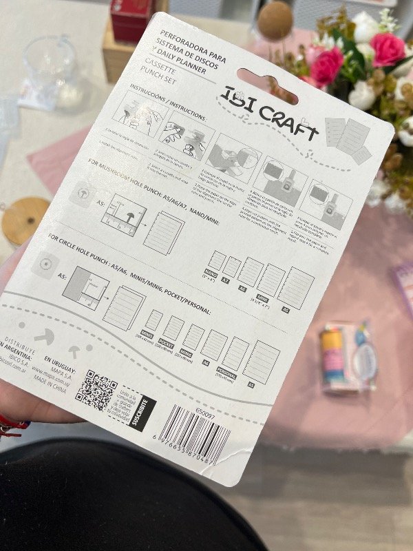 Producto - Perforadora para discos y daily planner - 2