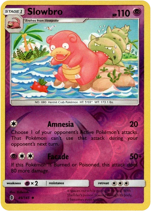 Producto - Slowbro - 49/145 - Guardians Rising - Reverse Holo