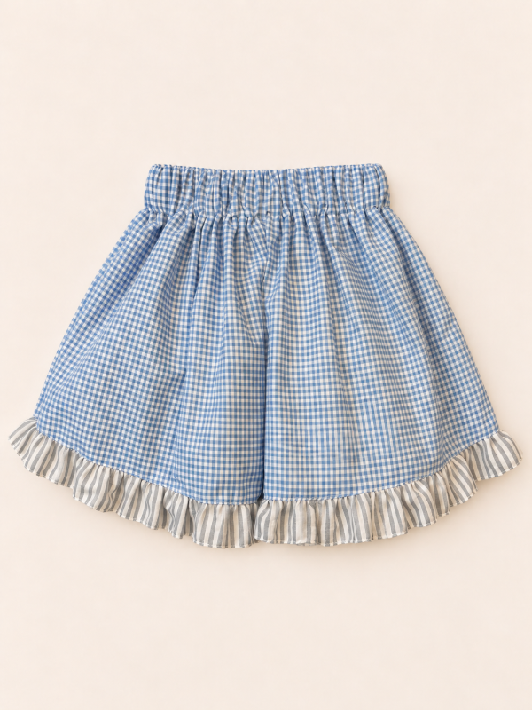 Producto - Maxi short Cayetana - celeste - 1