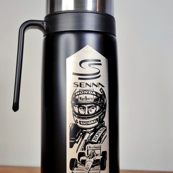 Producto - TERMO MEDIA MANIJA EXCLUSIVO AYRTON SENNA - 1