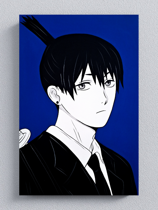 Producto - Cuadro Aki  -Chainsaw man- (20x30cm)