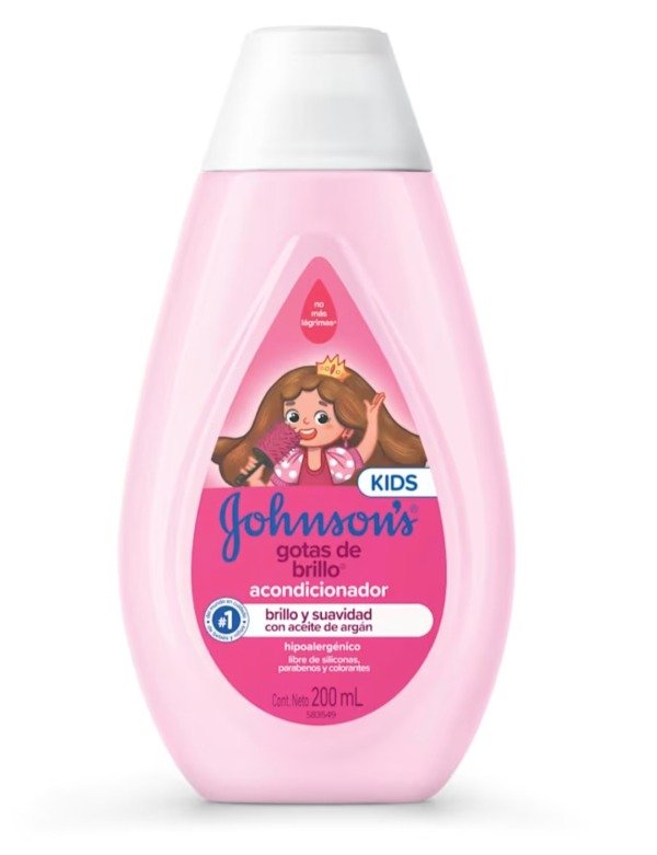 Producto - JOHNSON'S ACONDICIONADOR GOTAS DE BRILLO