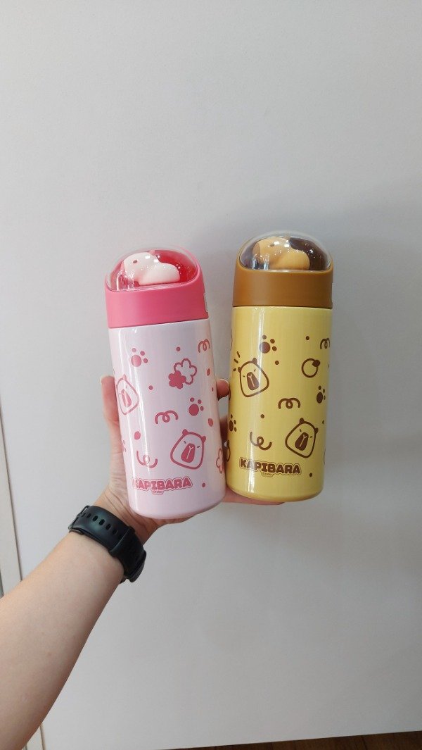 Producto - Botella Capybara (acero inoxidable)