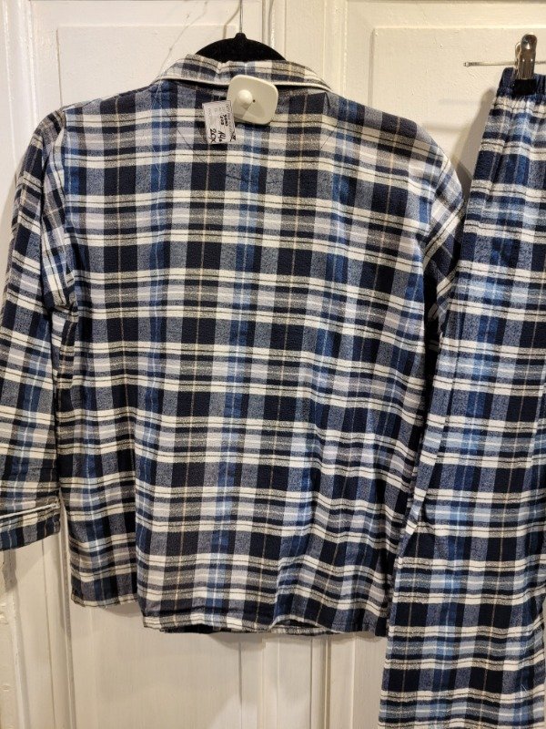 Producto - Pijama PON PON cuadrillé azul Talle 14 años - PRECIO: 20X - 2
